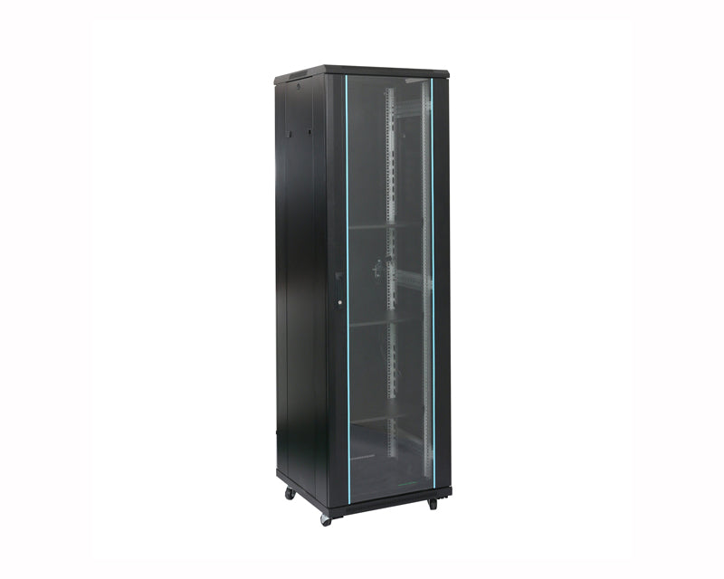 Rack orman samostojeći, 42U, 600x1000, perforirana vrata (pakovanje od 4 kutije)