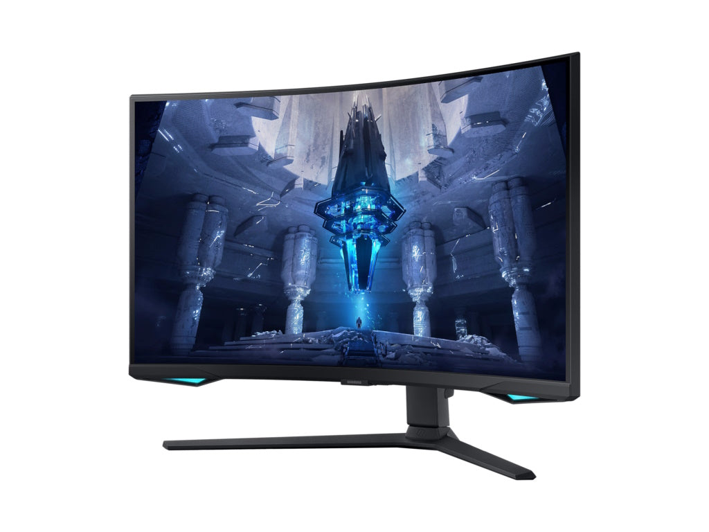 Monitor SAMSUNG LS32BG750NPXEN 32"/VA,zakrivljen/3840x2160/165Hz/1ms GtG/HDMIx2,DP,USB/freesync/crna