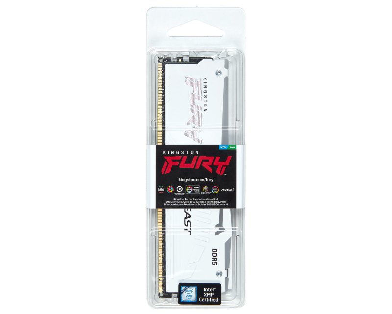 DIMM DDR5 32GB 6000MT/s KF560C36BWEA-32 FURY Beast RGB White EXPO