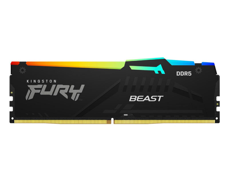 DIMM DDR5 32GB 5600MT/s KF556C40BB2A-32 FURY Beast RGB Black
