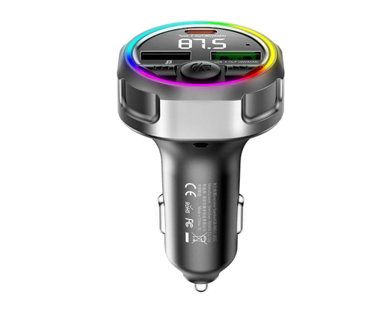 Auto punjač CC02 RGB 48W