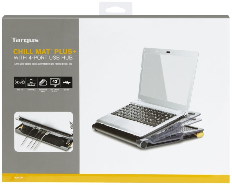 Postolje i hladnjak za laptop Chill Mat AWE81EU, crno-sivo