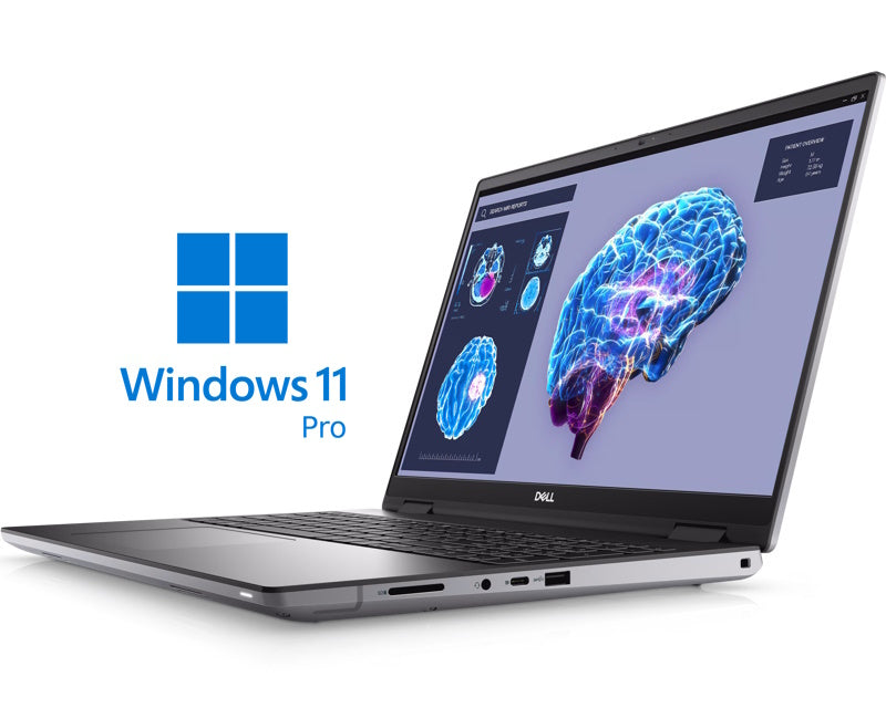 Precision M7680 16 inch FHD+ 500nits i9-13950HX 32GB 1TB SSD RTX 3050 12GB Backlit FP SC Win11Pro 3yr ProSupport laptop