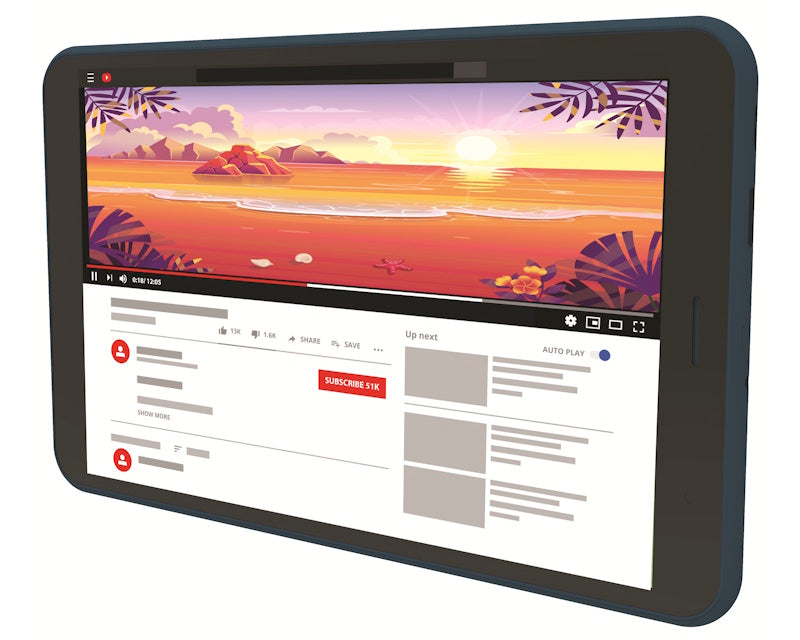 Smartpad IYO 8 SP8GY 8 inch RK3562 Quad Core 2.0GHz 3GB 32GB Android 14.0
