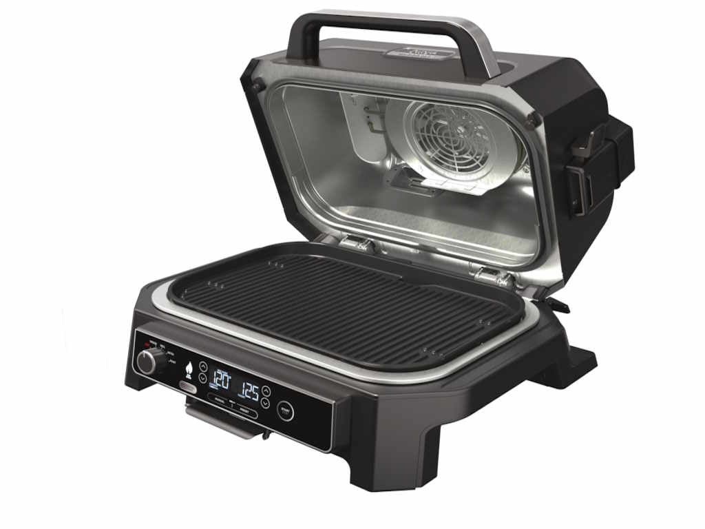 Roštilj NINJA OG850EU Woodfire Pro XL Electric BBQ Grill&Smoker/1700W/crna-siva
