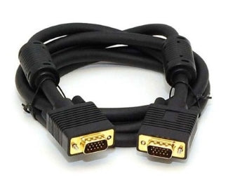 Kabl VGA M/M 3m HQ feritno jezgro crni