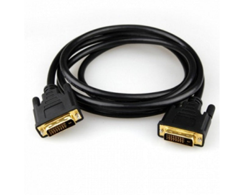 Kabl DVI-D Dual Link - DVI-D Dual Link M/M 1.8m feritno jezgro crni