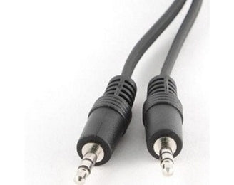 Kabl audio 3.5mm - 3.5mm M/M 5m crni