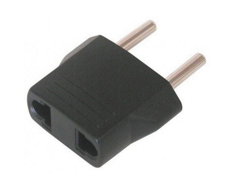 Adapter Euro utikač - USA utičnica crna