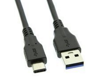 Kabl USB 3.0 A - USB tip C 3.1 M/M 1M crni