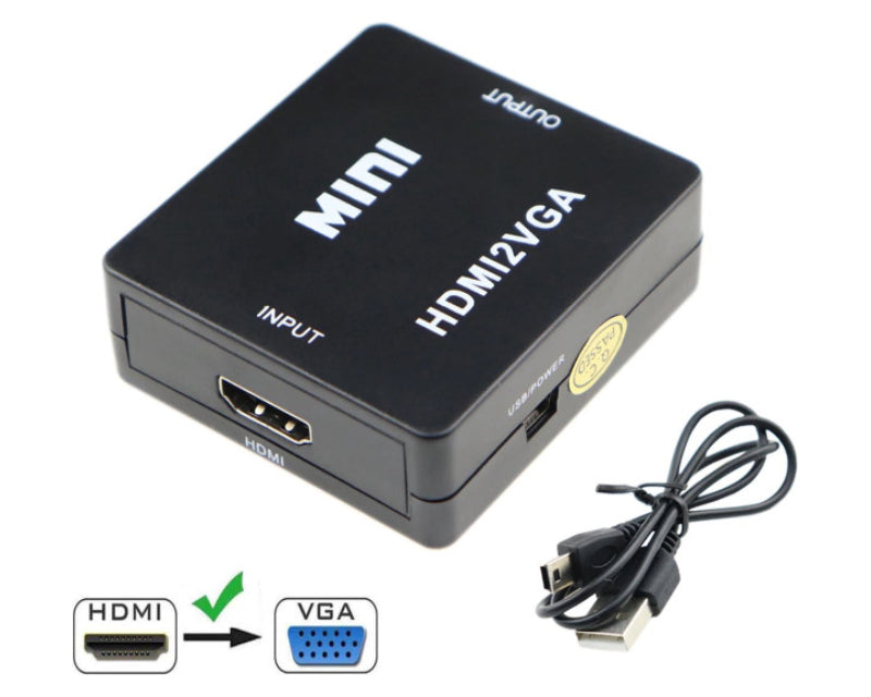 Adapter HDMI na VGA 1080P