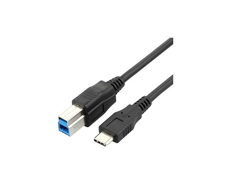 Kabl USB 3.1 TIP C na USB 3.0 stampac 1m crni