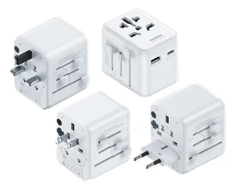 Strujni multifunkcionalni punjač 2.4 A RP-U23 , beli