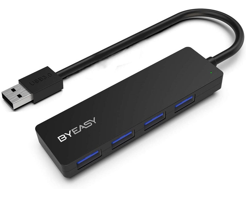 USB 3.0 - HUB 4port USB 3.0 crni