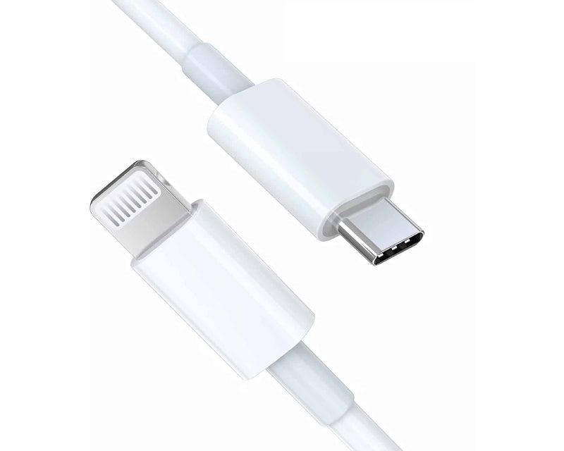 Kabl 3.1 USB tip C na iPhone Lighting 5,6,7 2.4 A, 2m beli