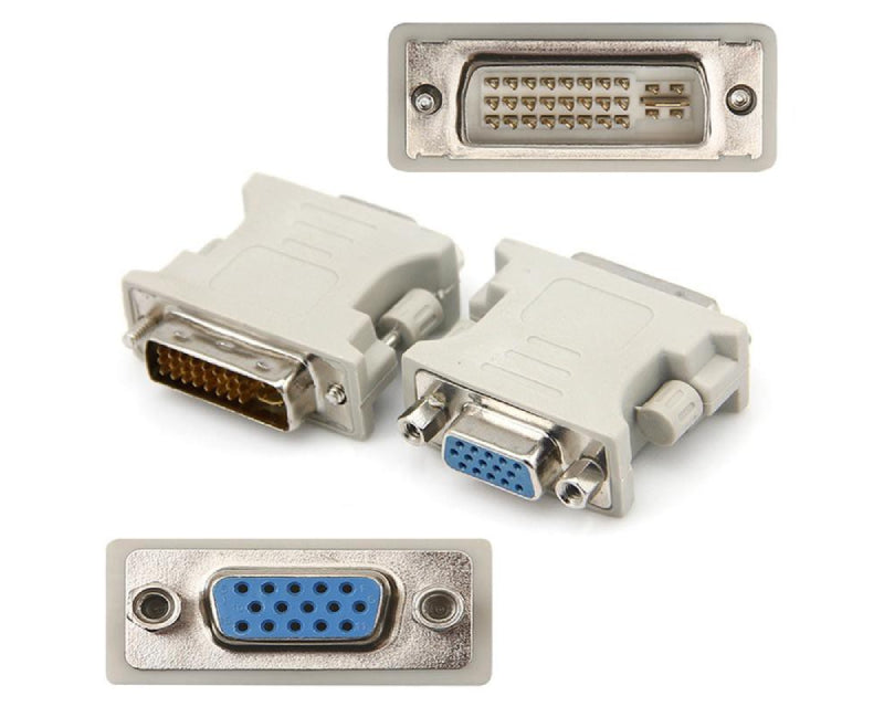 Adapter DVI-I (24+5) Dual Link (M) - VGA D-sub (F) beli
