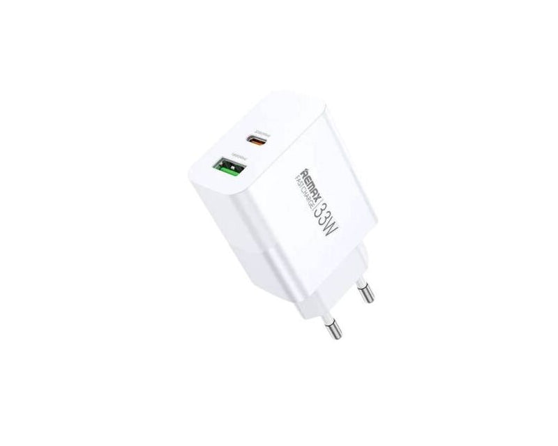 Strujni Fast punjac Kiddy 1xUSB 3.0+1xTIP C 33W RP-U122, beli