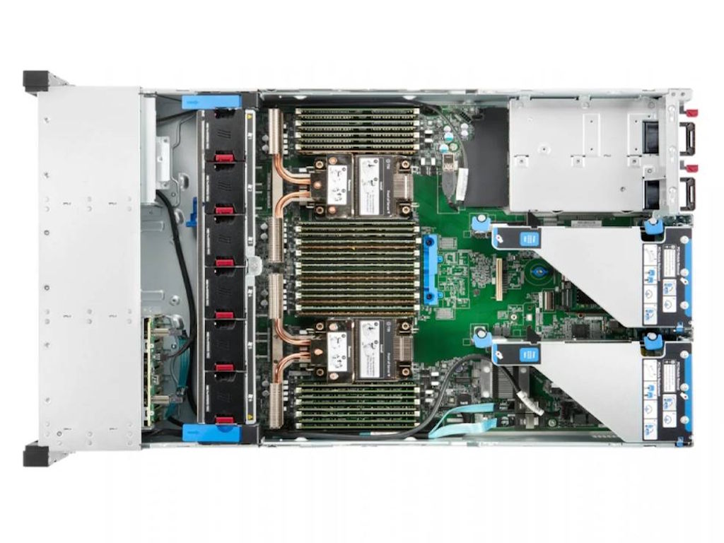 HPE DL380 Gen10 Plus Intel 4310 12C 2.1GHz 32GB-R 8SFF MR416i-p 2x10Gb-T 800W 2U Rack Remarket 3Y