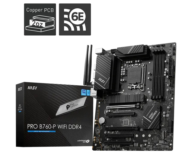 PRO B760-P WIFI DDR4 matična ploča