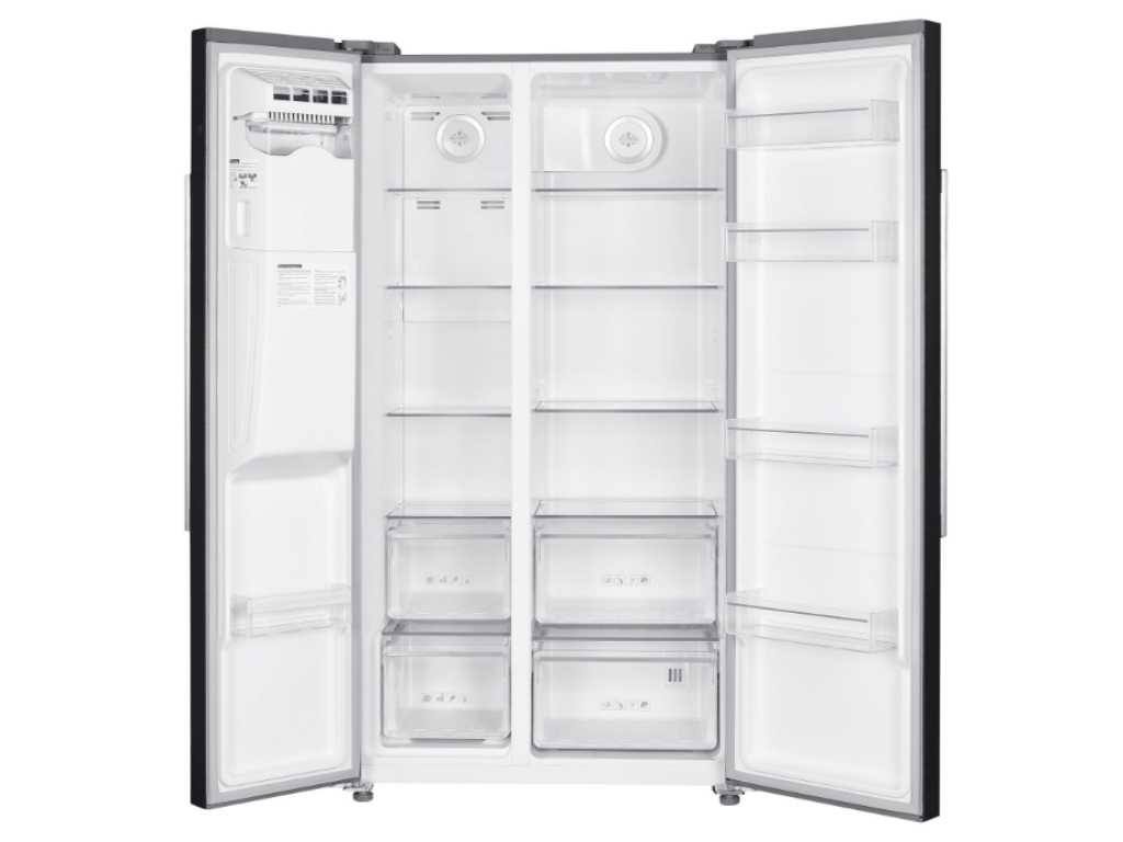Frižider TESLA RB5210FHXI side-by-side/Total No Frost/dispanzer/E/344L+169L/90x66x177cm/inox