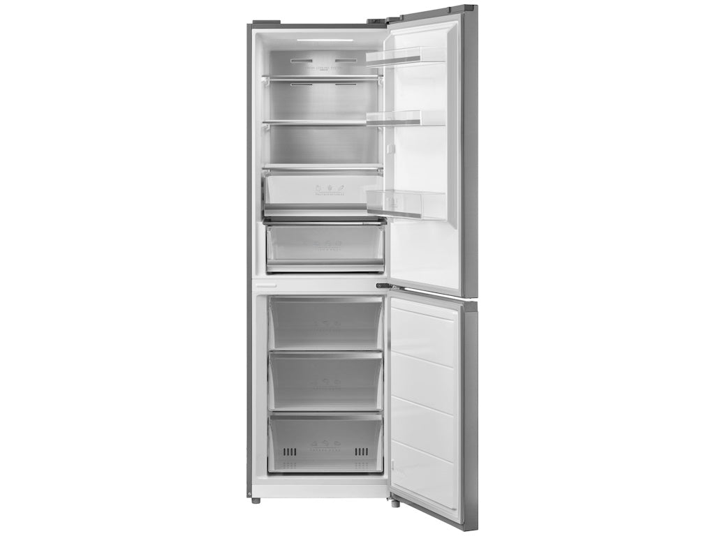Frižider TESLA RC3800FMX kombinovani/Total No Frost/Metal cooling/E/256L+122L/59,5x66x201cm/inox