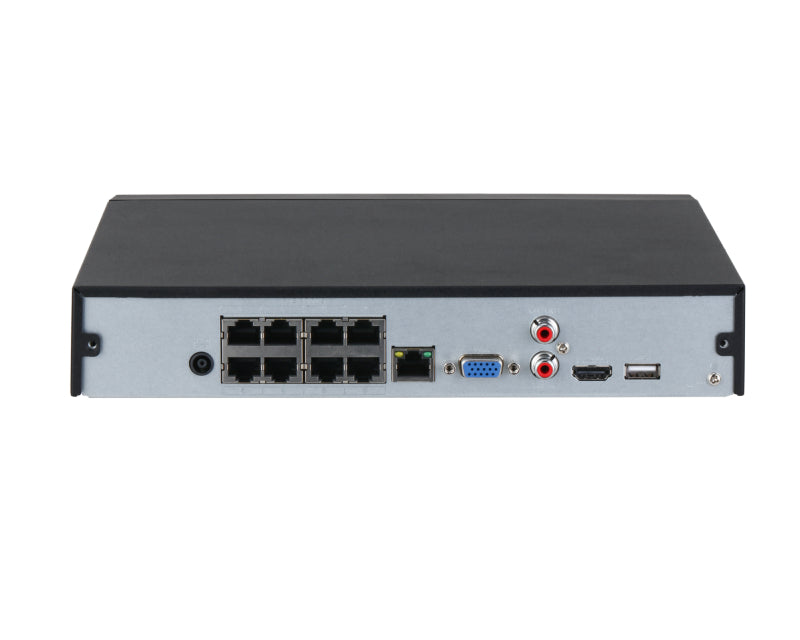 NVR4108HS-8P-4KS3 8CH Compact 1U 8PoE 1HDD Lite Network Video Recorder