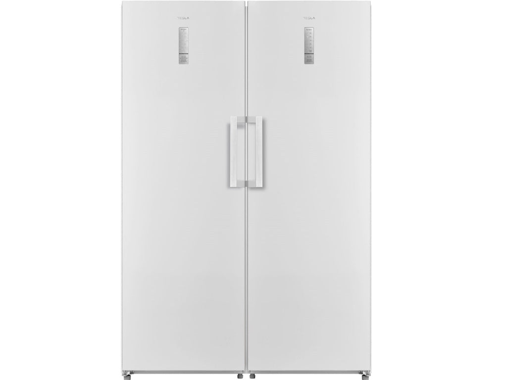 Frižider TESLA RS3600FM jedna vrata/Total No Frost/E/362L/59,5x61,8x185cm/bela