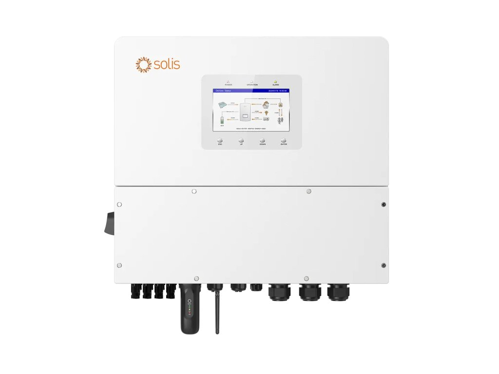 Inverter Solis S6-EH1P5K-L-PLUS, 5kW, Hibridni, 2 MPPT, DC