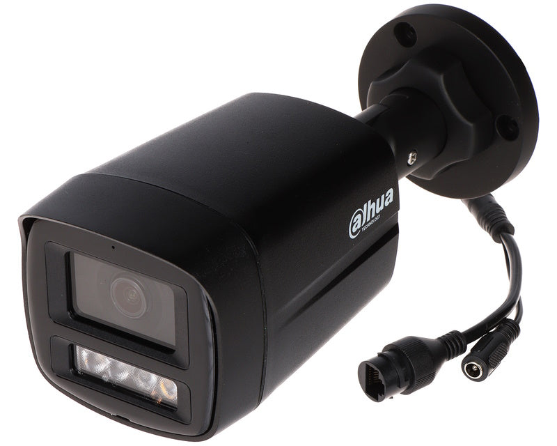 IPC-HFW1439TL1-A-IL-0280B-BLACK 4MP Entry Smart Dual Light Fixed-focal Bullet Network kamera