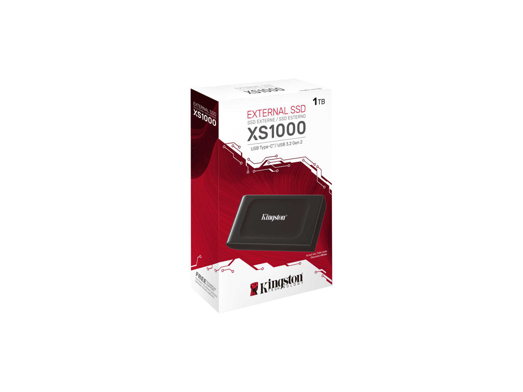SSD KINGSTON XS1000 1000GB/eksterni/USB 3.2/crna