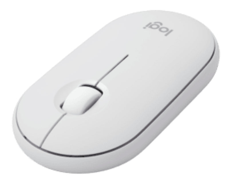 Pebble2 Wireless Combo US tastatura + miš bela