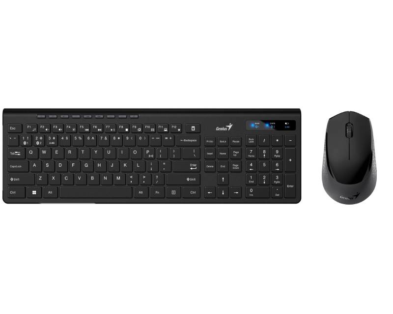 SlimStar 8230 Wireless USB US crna tastatura+ miš