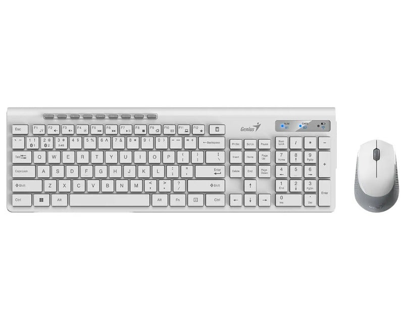 SlimStar 8230 Wireless USB YU bela tastatura+ miš