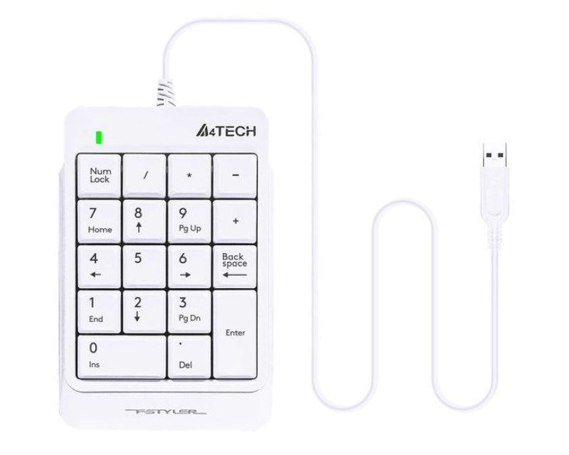FK13P FSTYLER Numerička USB bela tastatura
