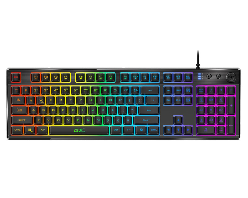Scorpion K7 Plus Gaming USB US crna tastatura
