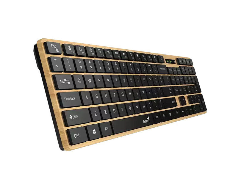 SlimStar 7250BT, AI, Pine Wood YU wireless tastatura