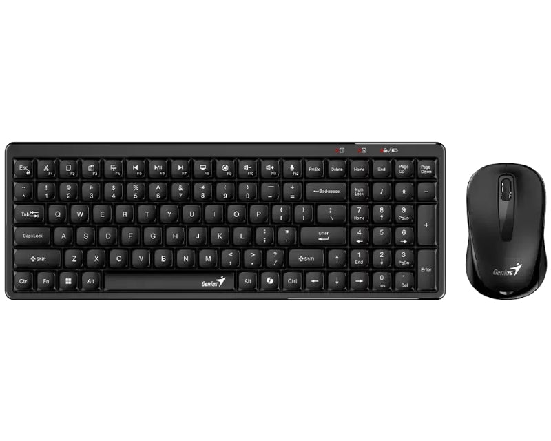 LuxeMate Q8100 Wireless USB YU crna tastatura + miš