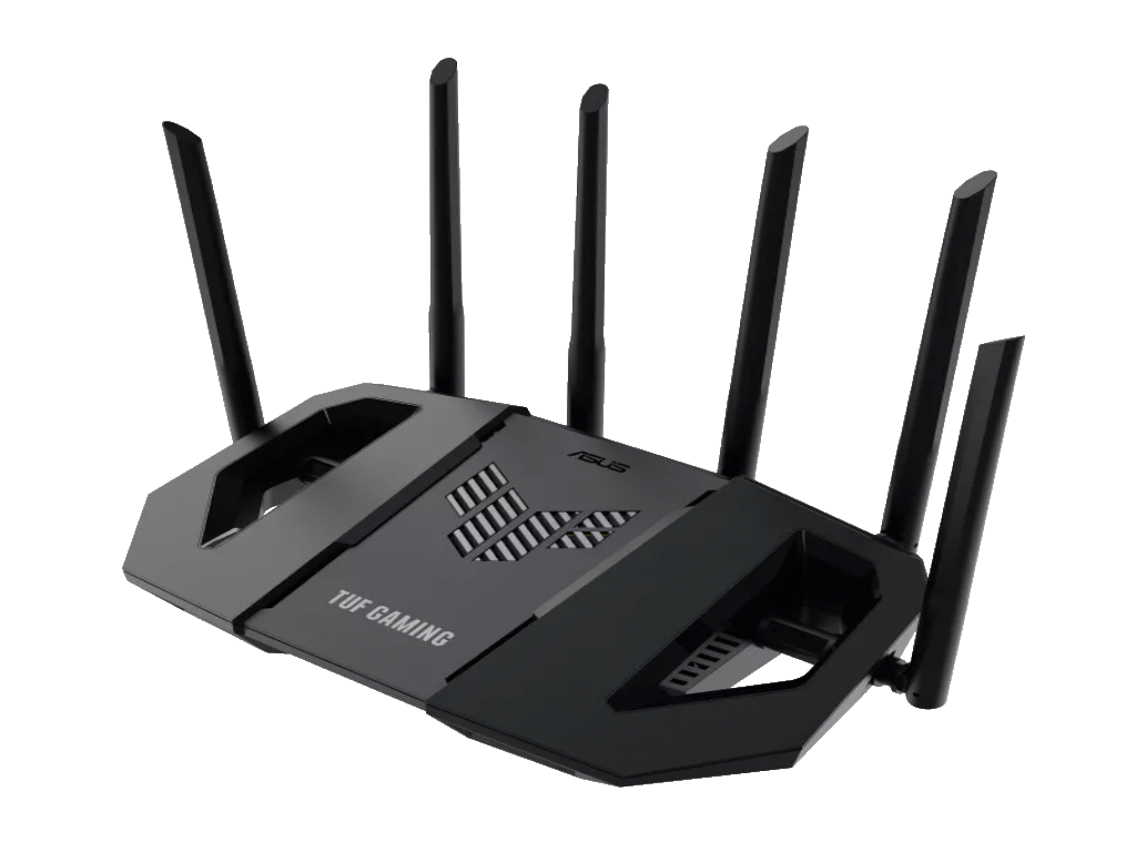 Bežicni ruter ASUS TUF-BE6500 Wi-Fi 7/BE6500/5764 Mbps/688 Mbps/USB3.2/6 eksternih antena/crna