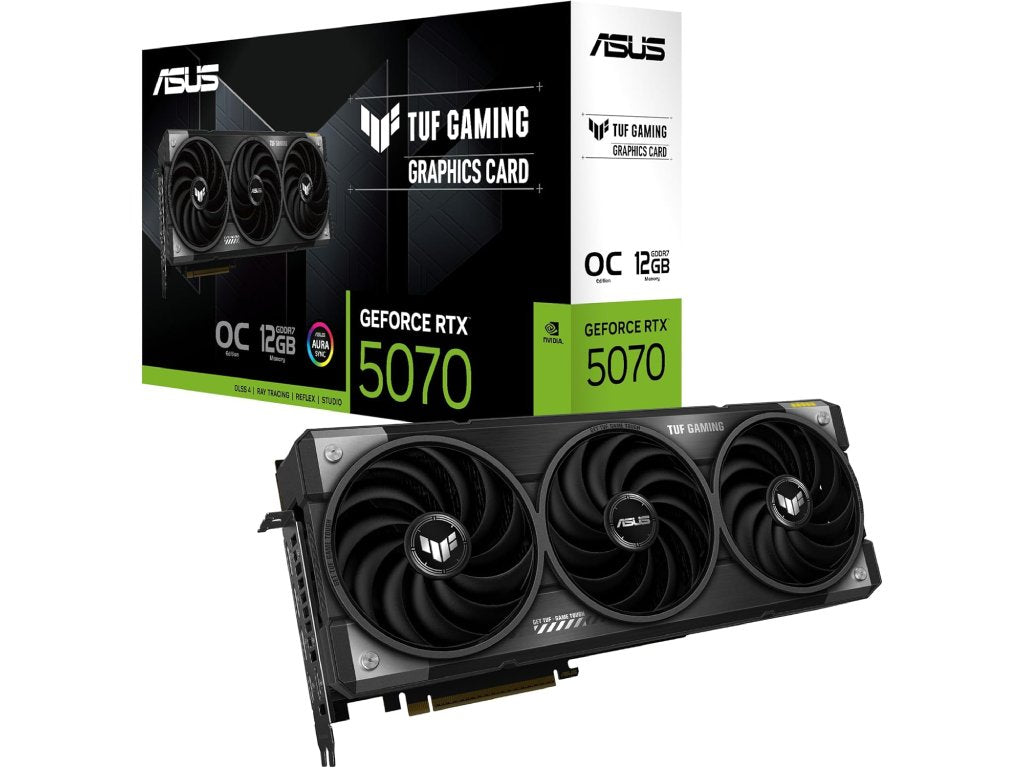 Graficka karta ASUS TUF-RTX5070-O12G-GAMING NVD/12GB/GDDR7/192bit/crna