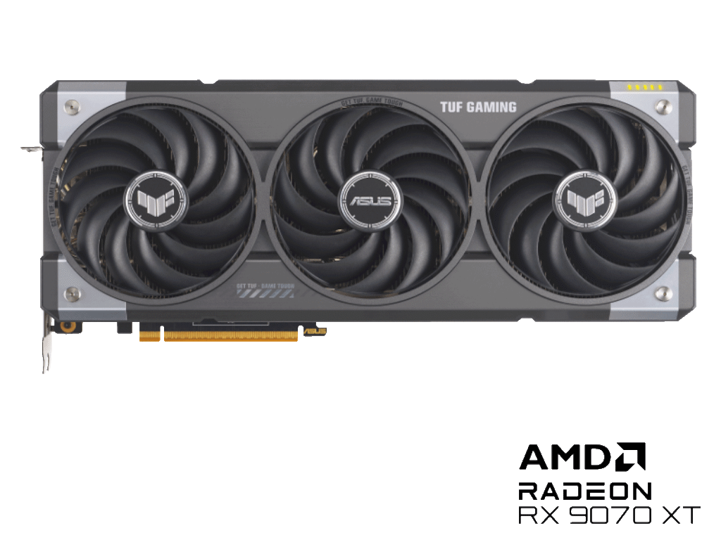 Graficka karta ASUS TUF-RX9070XT-O16G-GAMING AMD/16GB/GDDR7/128bit/crna