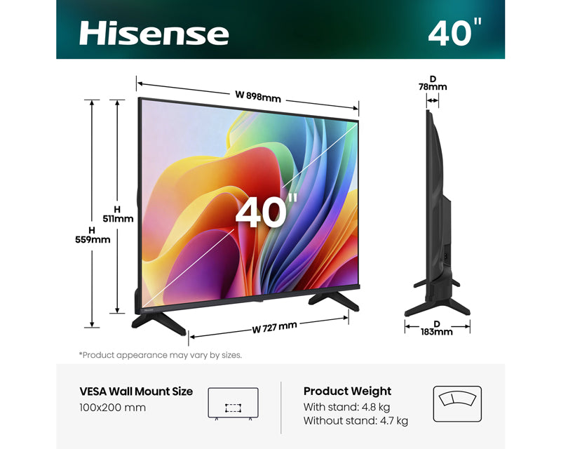 40 inča 40A4S LED FHD Smart TV