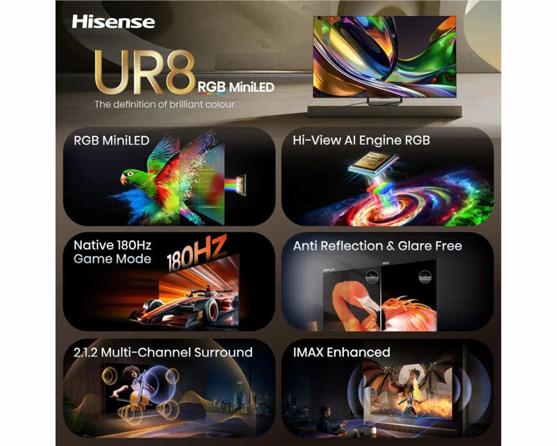 65 inča 65UR8S RGB Mini-LED 4K UHD Smart TV