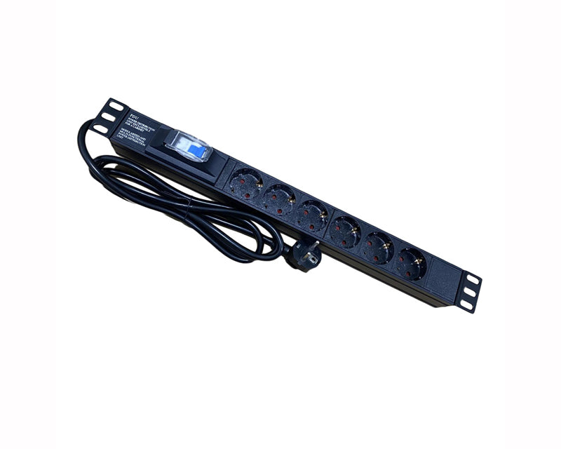 Produžni kabl PDU/6-Way (1P 16A), 2m, sa osiguračem