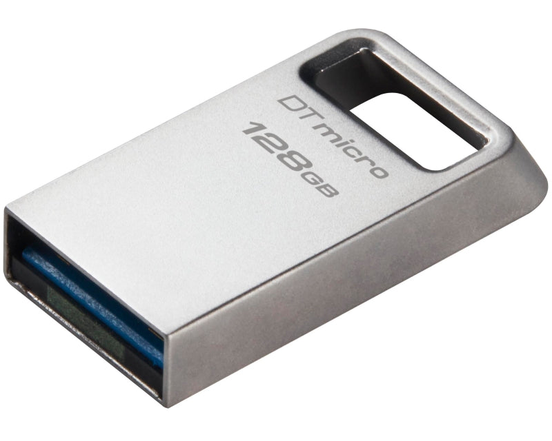 128GB DataTraveler Micro USB 3.2 flash DTMC3G2/128GB srebrni