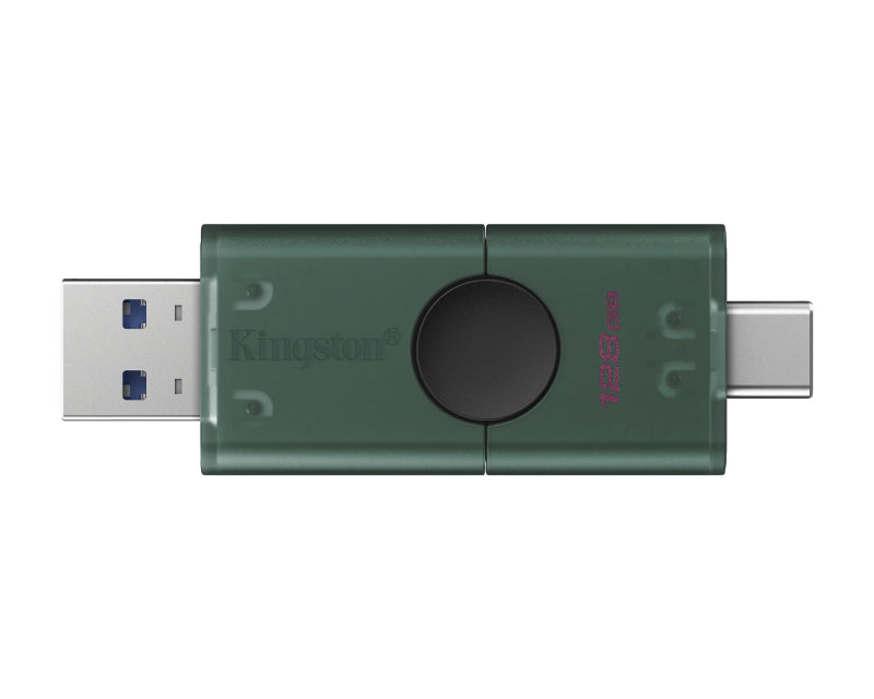 128GB DataTraveler Duo Gen2 3.2/USB flash DTDEG2/128GB crni