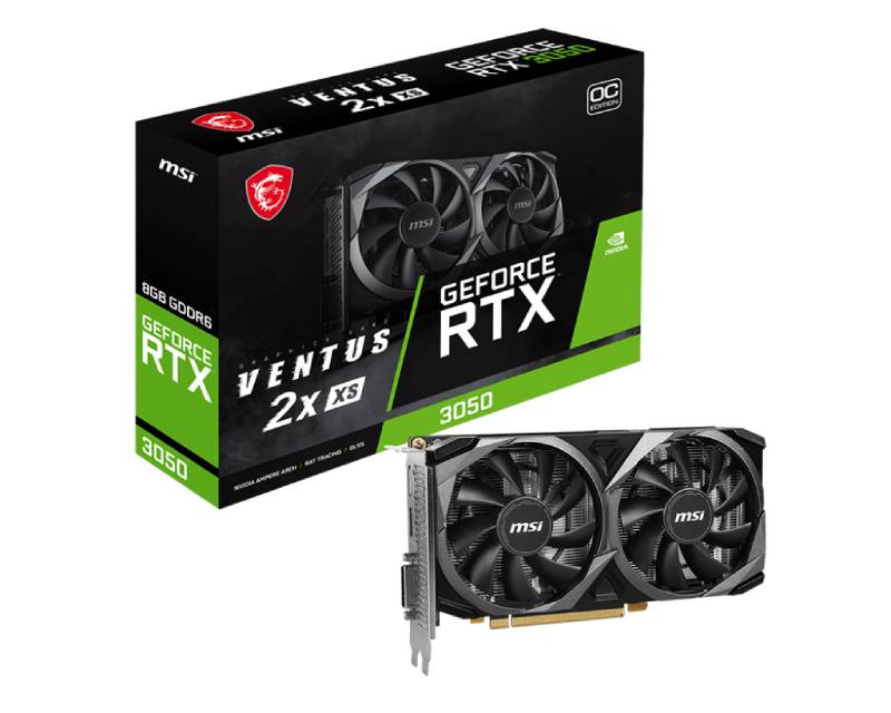 GeForce RTX 3050 VENTUS 2X XS 8G OC grafička karta