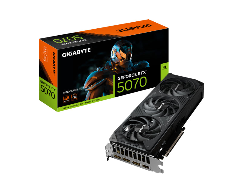 nVidia GeForce RTX 5070 WINDFORCE 12GB 192bit GV-N5070WF3OC-12GD rev. 1.0 grafička karta