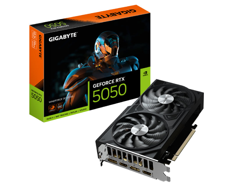 nVidia GeForce RTX 5050 WINDFORCE OC V2 8GB 128bit GV-N5050WF2OCV2-8GD rev 1.0 grafička karta