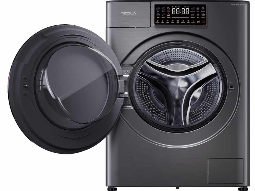 Veš mašina TESLA WF101490CSA/inverter/10kg/1400 obrtaja/A/84,7x60x57,7cm/siva