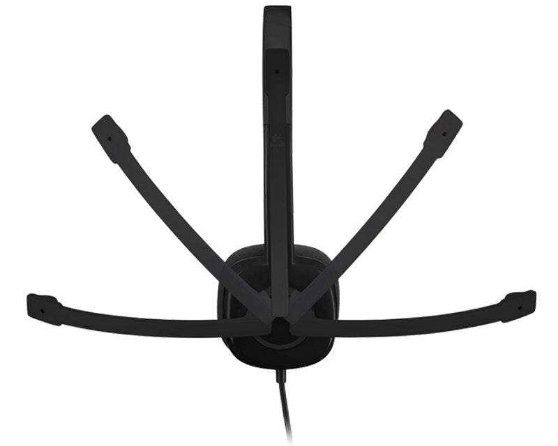 H151 Stereo Headset single jack slušalice sa mikrofonom crne